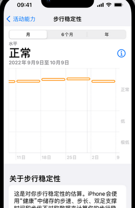 五莲iPhone手机维修如何在iPhone开启'步行稳定性通知'