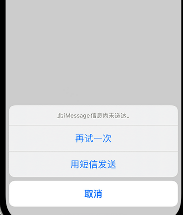 五莲apple维修iPhone上无法正常发送iMessage信息