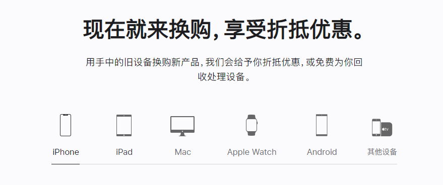 五莲苹果手机维修分享iPhone以旧换新的去处 